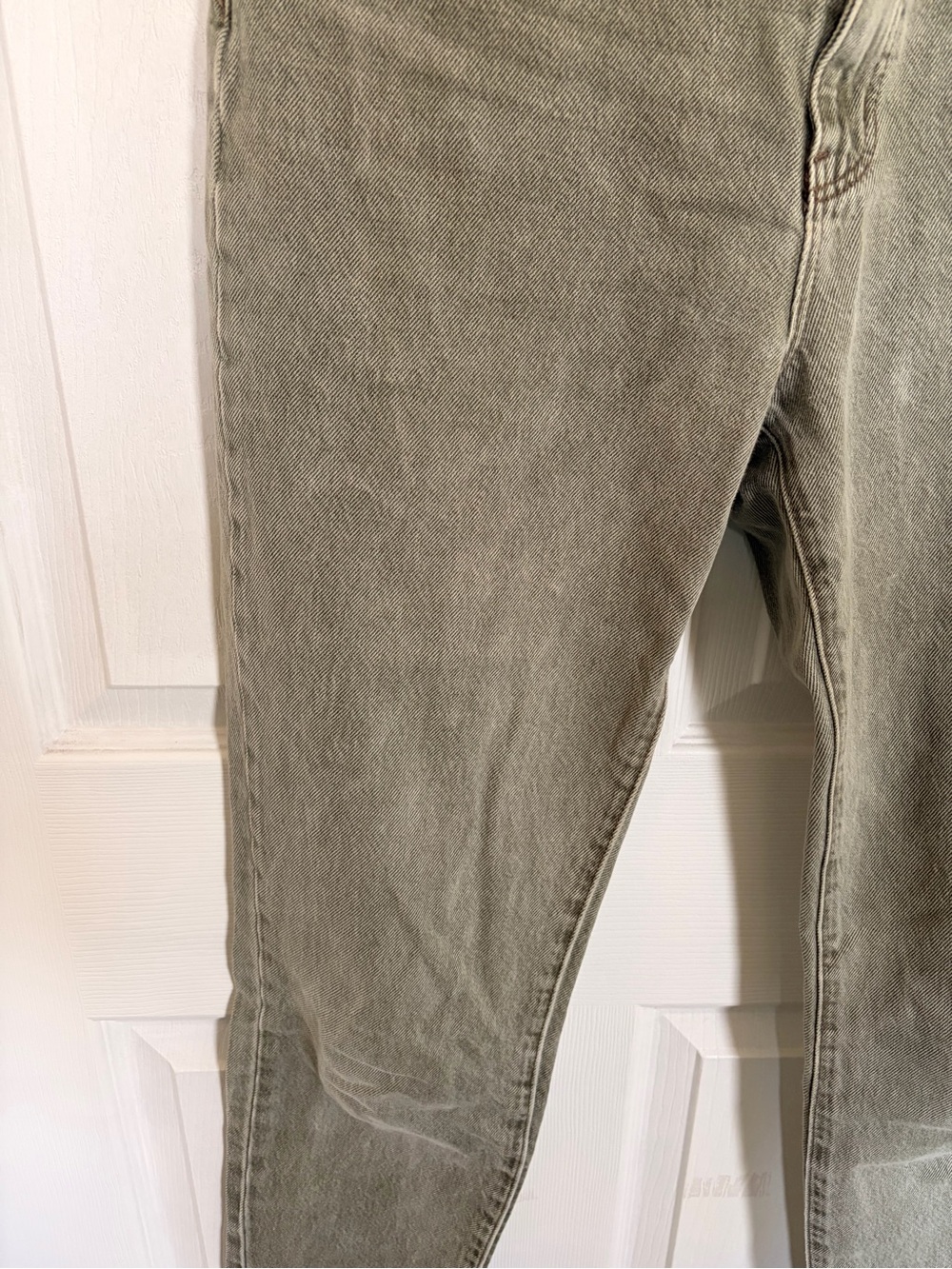 Rolla’s Dusters High Rise Slim | Olive - Picture 4 of 11